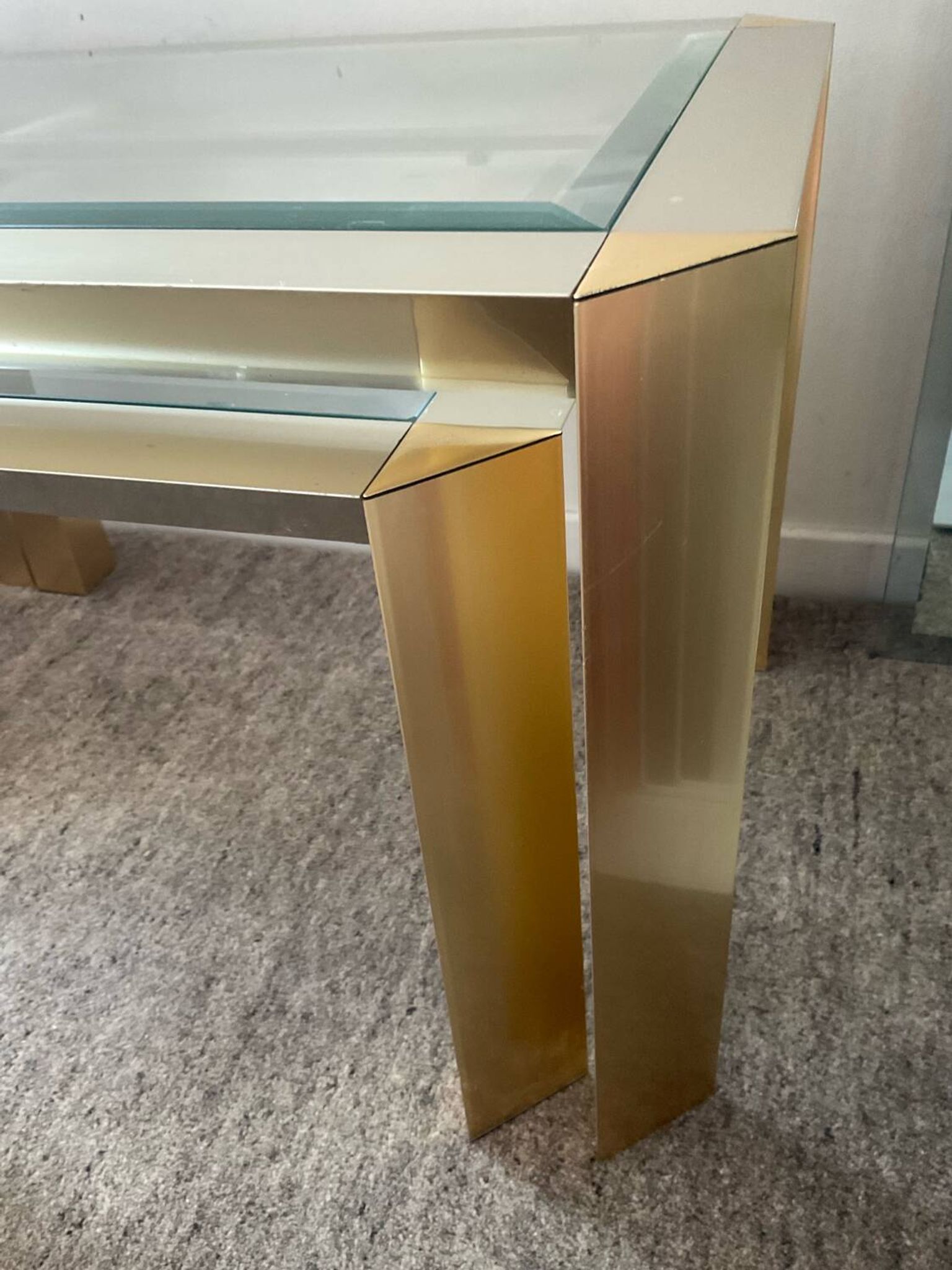 Duo de tables gigognes des années 70