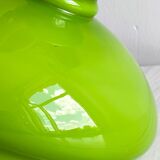 Vintage green opaline glass lampshade