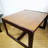 Vintage wooden coffee table from the 70s