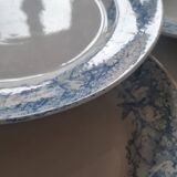 Set of 6 iron earthenware plates