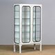 Glass & Iron Medical Cabinet, 1970s
