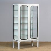 Glass & Iron Medical Cabinet, 1970s