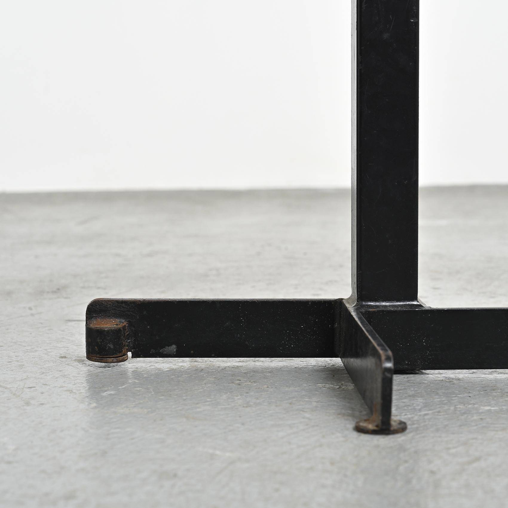 Square table, Charlotte Perriand, Les Arcs 2000, circa 1979.