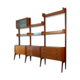 Meuble en teck, 3 modules, modèle Ergo par Blindheim, Norvège 1960