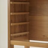 Maison Regain blond elm chest of drawers vintage circa 1970