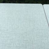 Formica table set with extensions + 4 Plastilux chairs