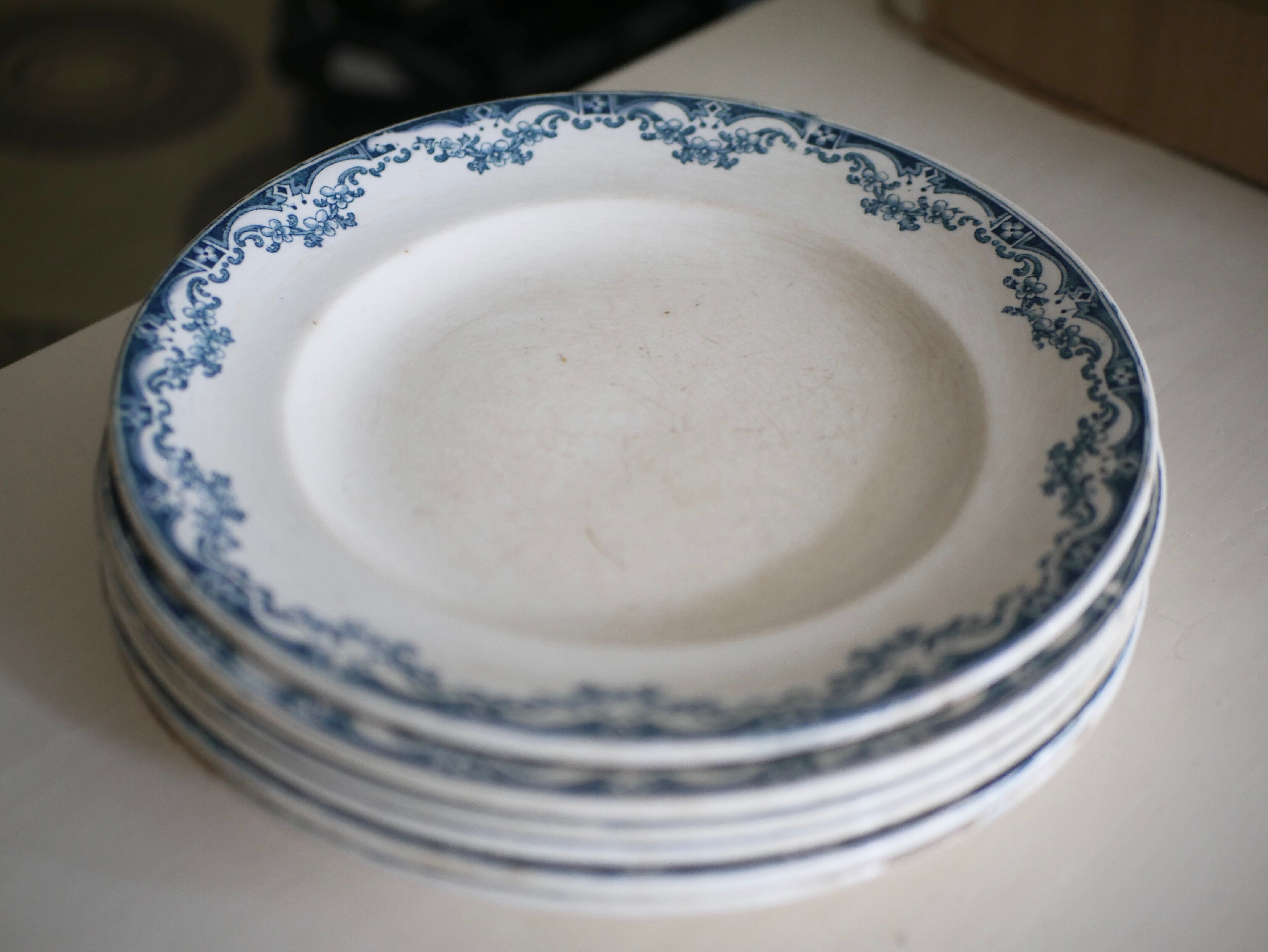 Longwy flat iron plates
