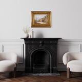 Italian painting signed seascape