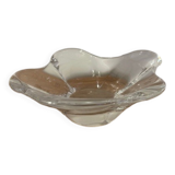 Crystal pocket emptier signed Daum France.