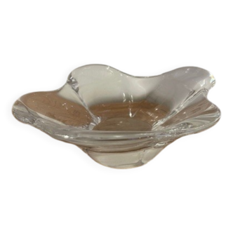 Crystal pocket emptier signed Daum France.