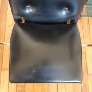 Fauteuil vintage noir
