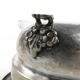 Eclectic caviar server, silver-plated brass, Henneberg Brothers, Poland, 19th century