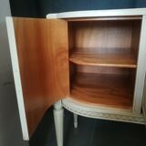 Enfilade style Louis XVI lacquered cream