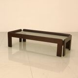 Wooden coffee table by Tobia & Afra Scarpa for Cassina 60s