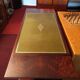 Bureau acajou cuir anglais