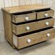 English dresser XIXth fir with its white porcelain buttons