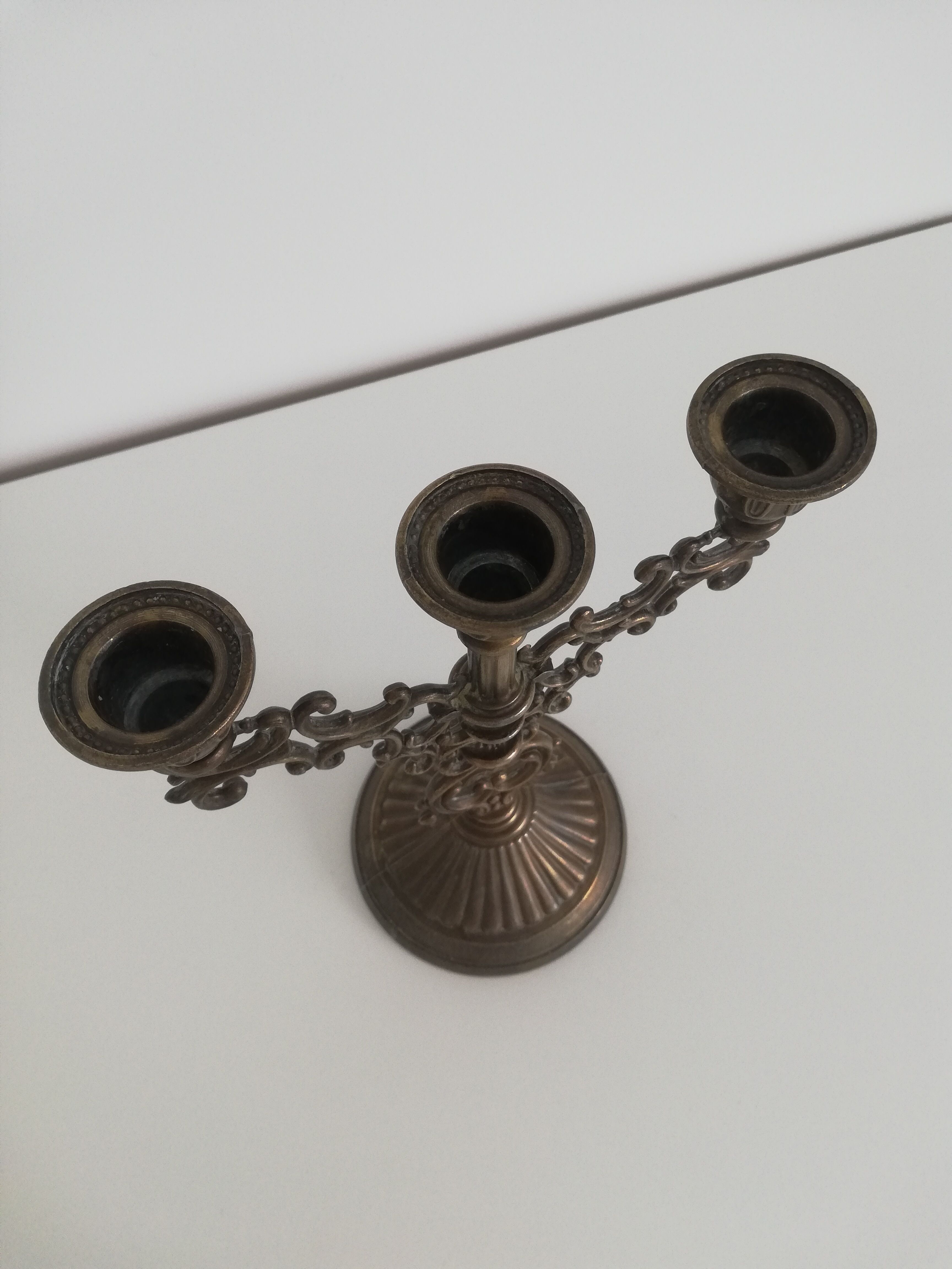 Vintage 3-burner chandelier