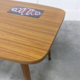 Nordic coffee table 1960 teak ceramic