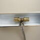 Lampe vintage orientable chrome 1950