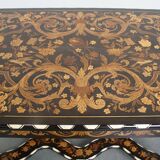 Antique 19th-Century Dutch Marquetry Table
