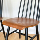 Set of 4 chairs model Fanett by Ilmari Tapiovaara