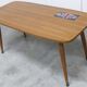 Table basse nordique 1960 teck céramique