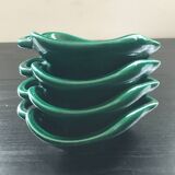 Set of 4 green cups