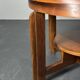 Midcentury Dutch Art Deco mahogany side or coffee table, ca 1940s - 1950s
