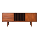 Buffet Hi-Fi en teck mi-siècle Ulvö par Erik Wørts pour Ikea, années 1960.