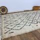 Tapis berbère marocain artisanal fait main 245 X 148 CM