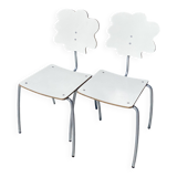 Set of Heart, Cloud, Smiley and Flower chairs by Agatha Ruiz de la Prada