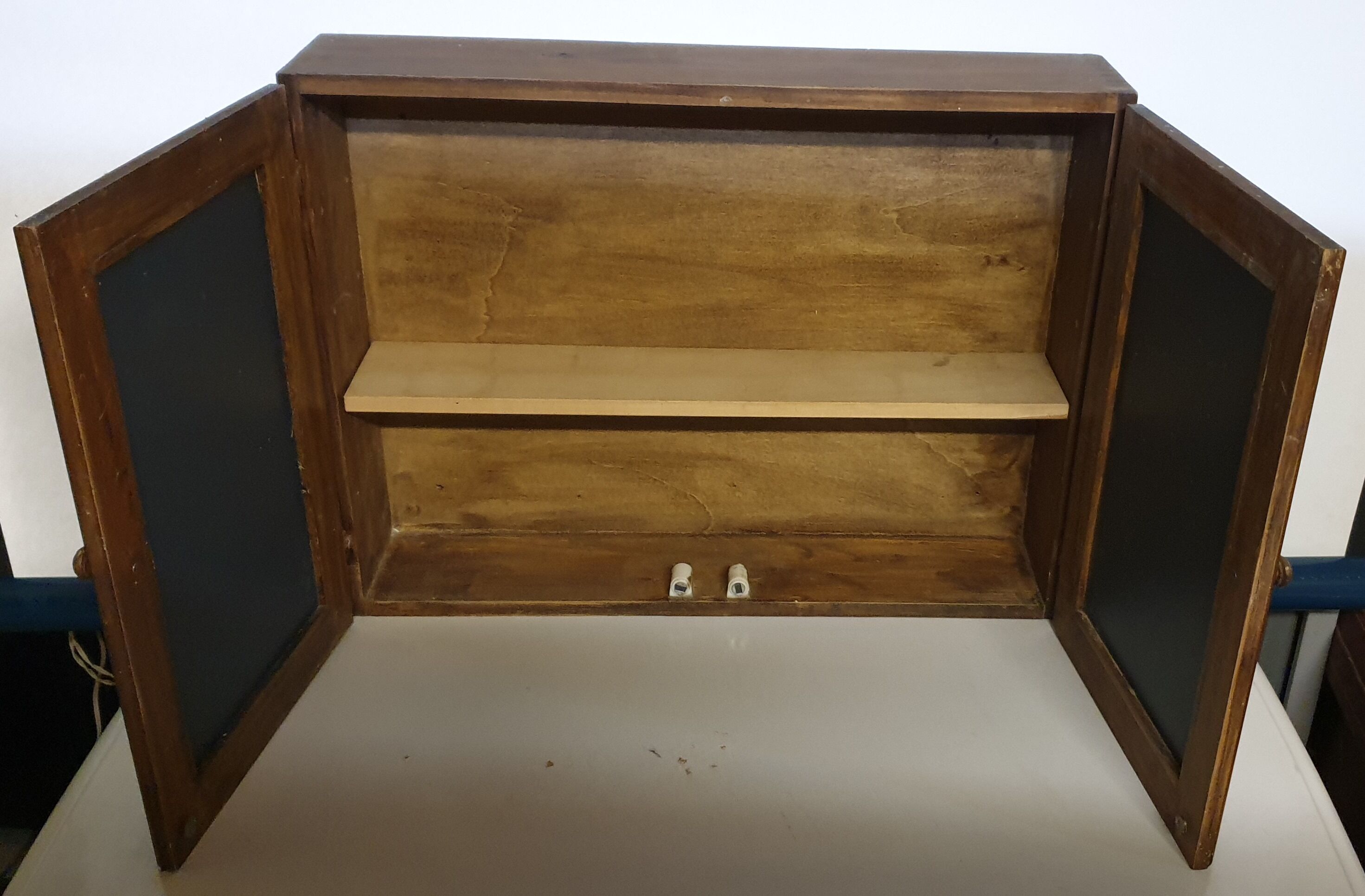 Old toilet cabinet