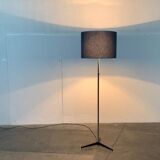 Blue tripod floor lamp from the mid-century German space age by Staff Leuchten, 1960s.