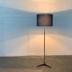Blue tripod floor lamp from the mid-century German space age by Staff Leuchten, 1960s.