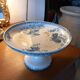 Iron earth compote bowl Sarreguemines
