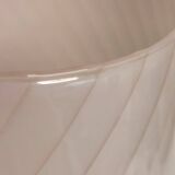 Lámpara de mesa "seta"de cristal de Murano. Italy, 1980s.