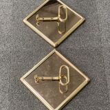Pair of coat racks by Baller