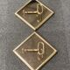 Pair of coat racks by Baller