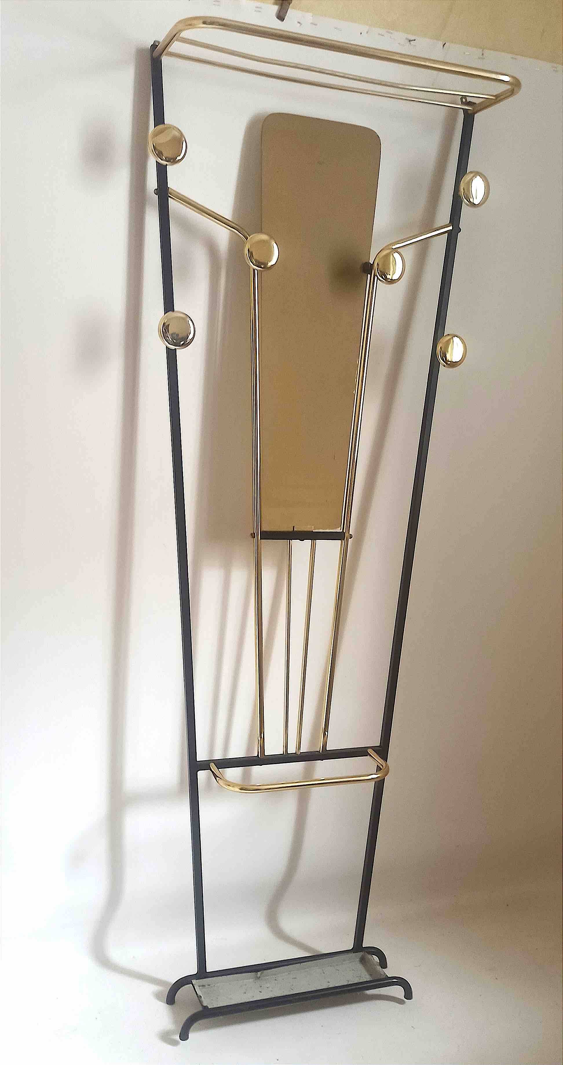 50s cloakroom wall hook Height 177.3 cm