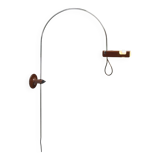 Mid-Century Modern Italian Space Arc Spider Wall Lamp by Joe Colombo for Oluce, 1960s