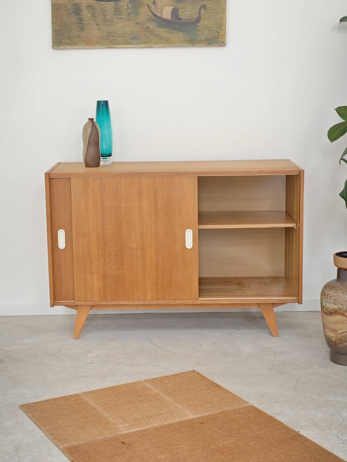 Buffet U 452 wooden furniture by Jiri Jiroutek for Interiér Praha 1960