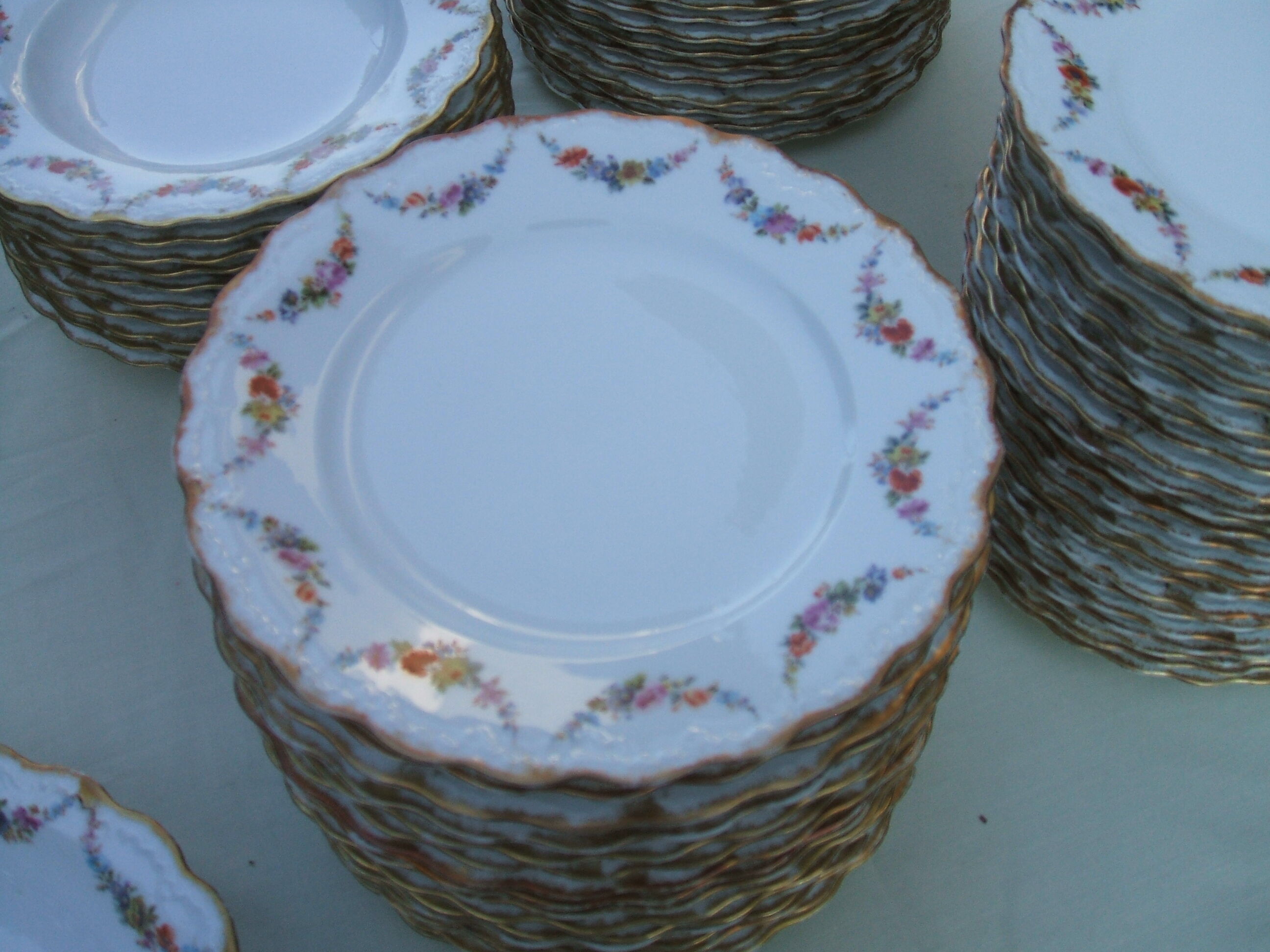 Porcelain service limoges
