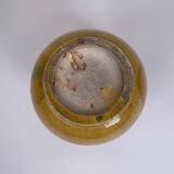 Petit vase jaune boule