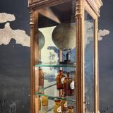 1920 oak museum display case