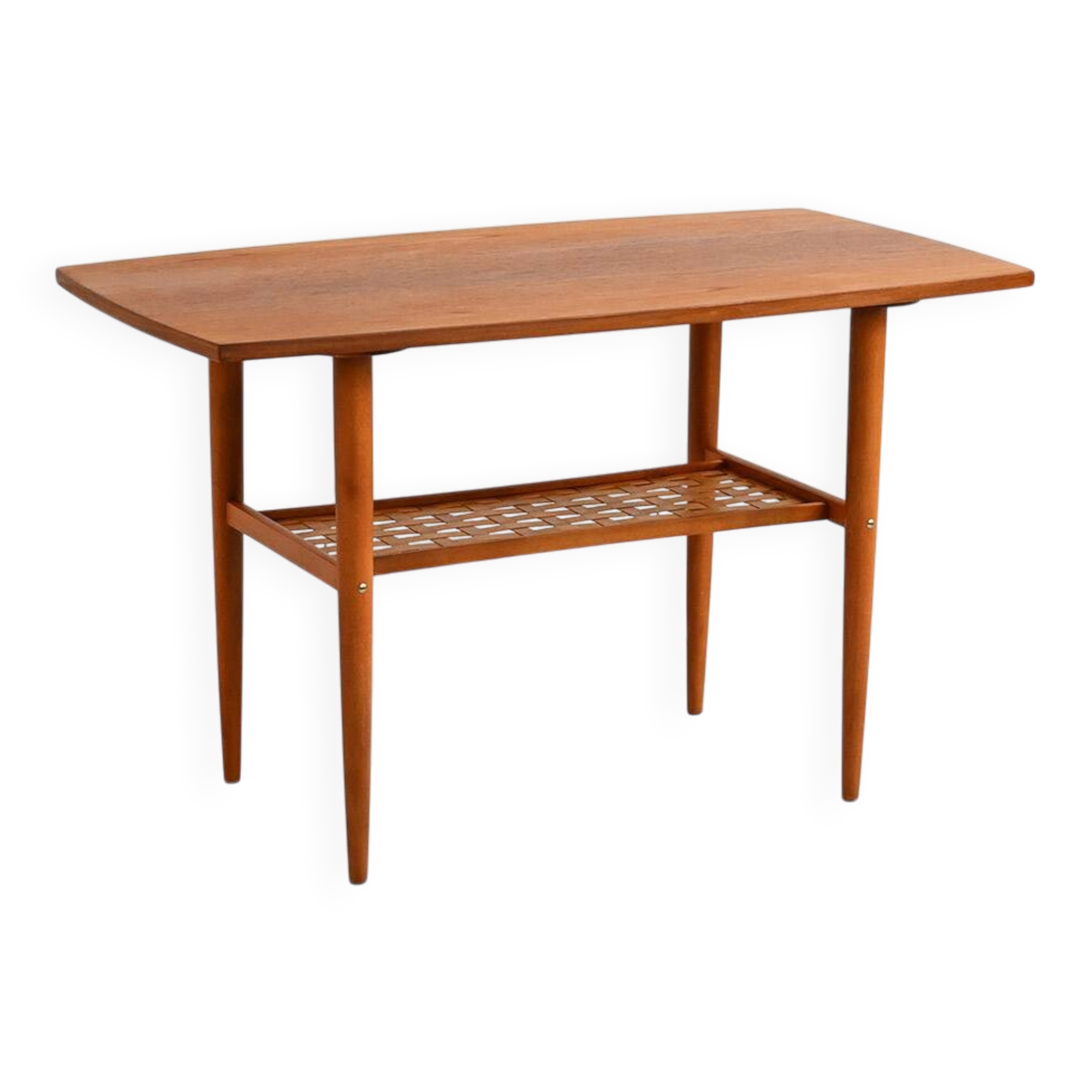 Scandinavian teak coffee table by Alberts Tibro, Sweden 1960s