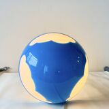Vintage Skojig blue mushroom lamp - clouds - Ikea