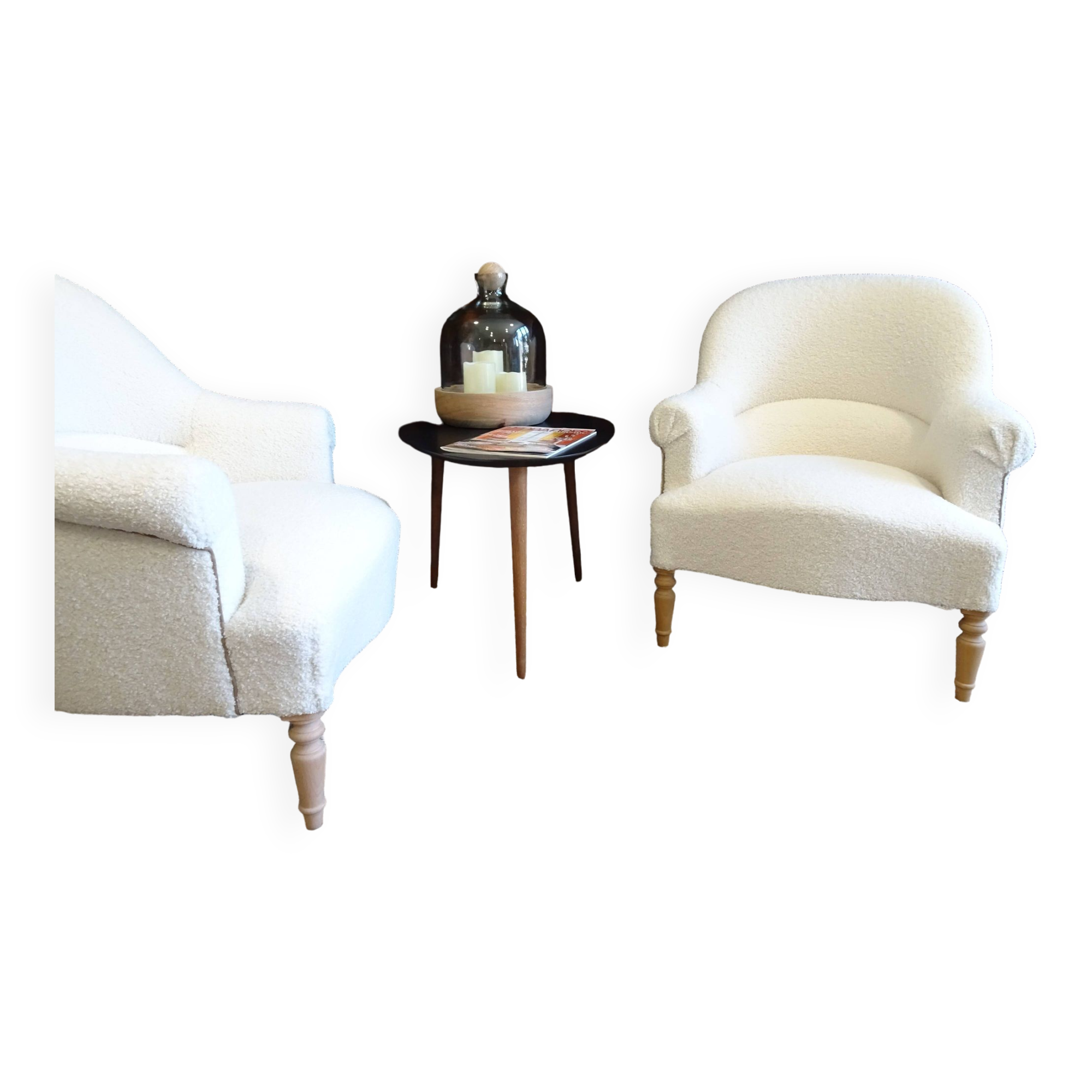 Pair of Toad Armchairs