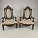 Set of two Black Forest style armchairs by Horrix – 19th century
