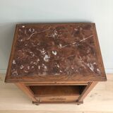 Bedside with marble 30s