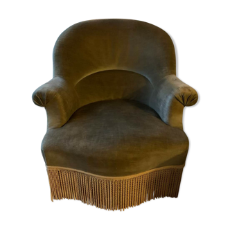 Fauteuil crapeau vintage